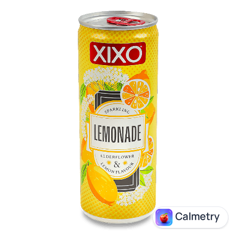 Напій Xixo Lemonade Elderflower-Lemon б/а газ з/б, 0,25л