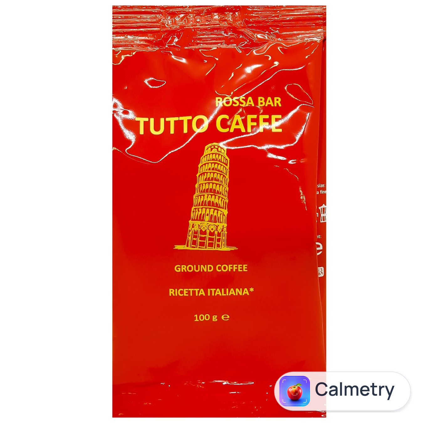 Кава Tutto Caffe Rosso мелена 100г