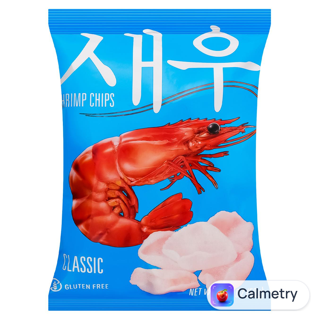Чипси креветочні Shrips Класичні 50г — фото продукту