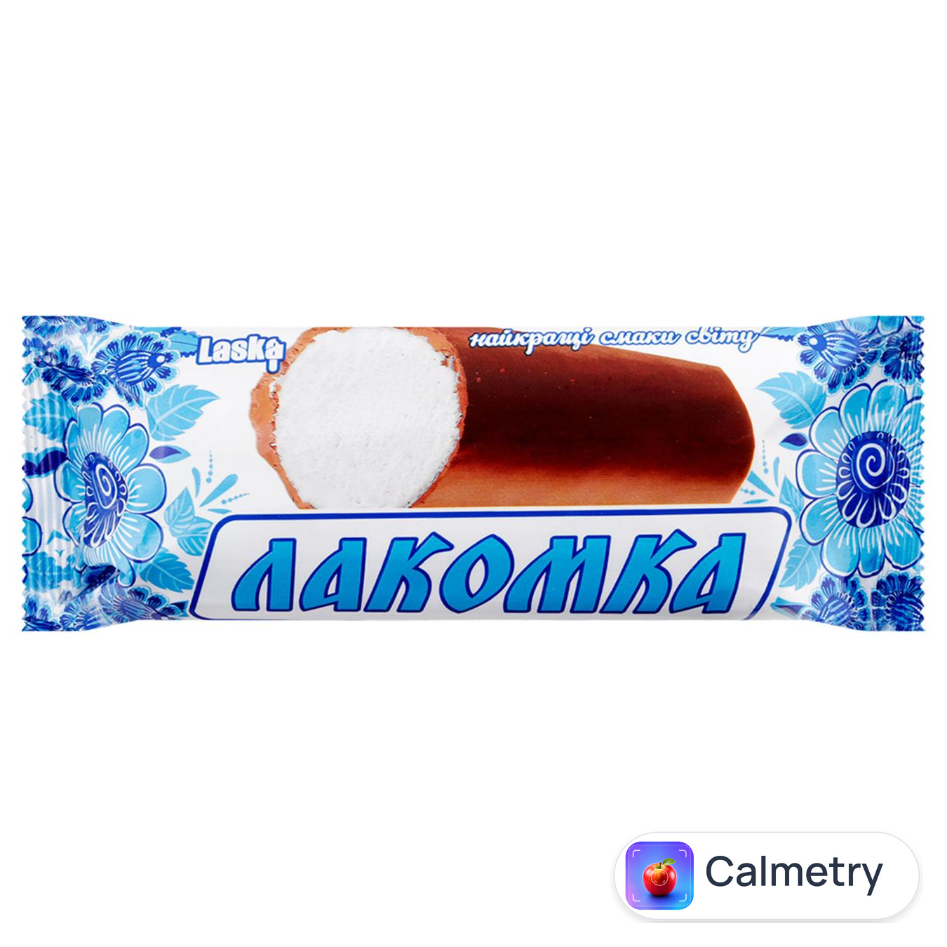 Морозиво Laska Лакомка в глазурі 100г — фото продукту