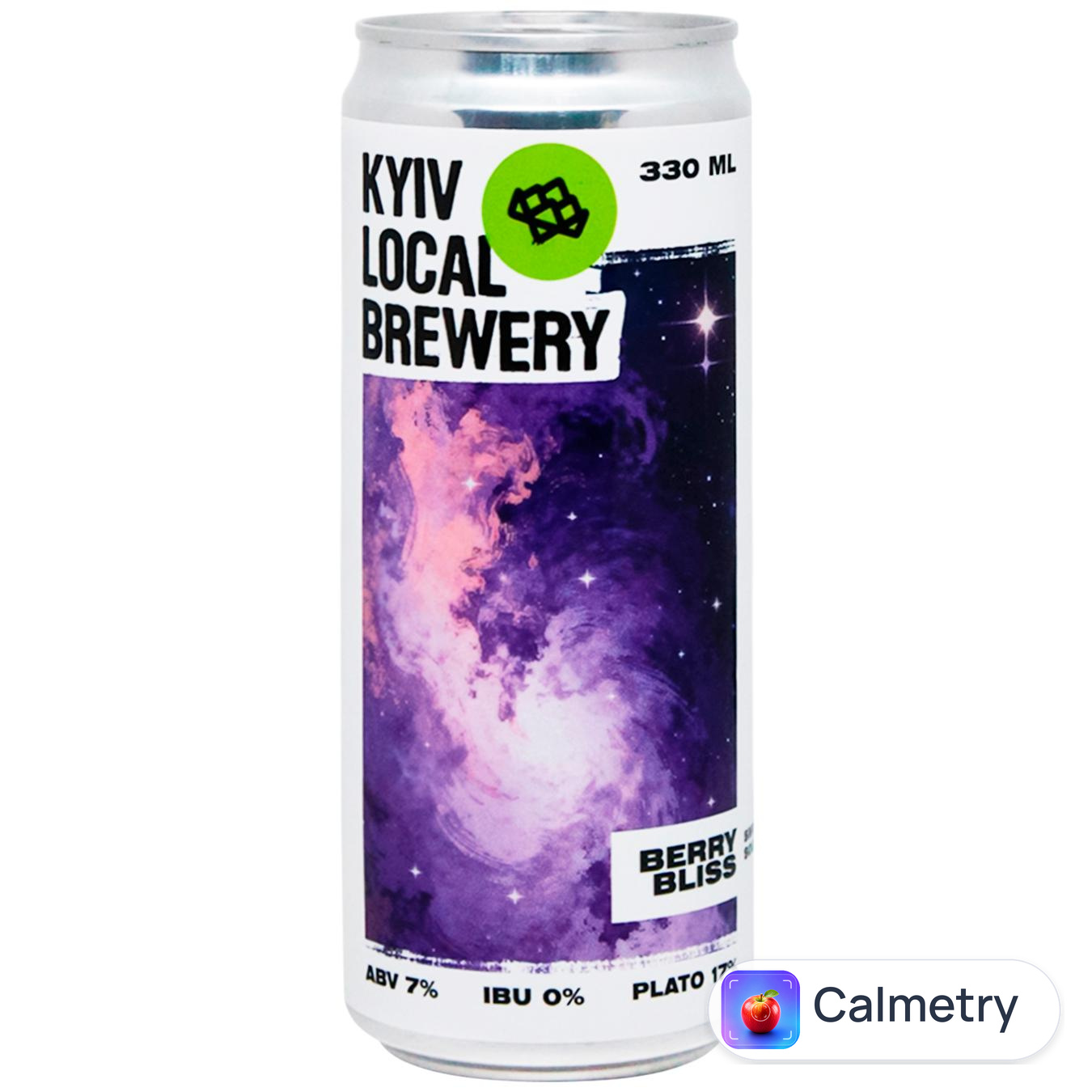 Пиво Kyiv Local Brewery Berry Bliss світле нефільтроване 7% 0,33л