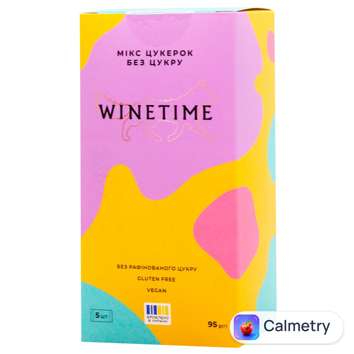 Набір цукерок Winetime Мікс без цукру 90г