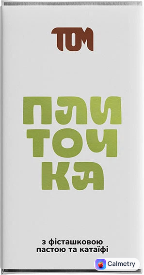 Плиточка Том з фісташковою пастою та катаїфі 100 г