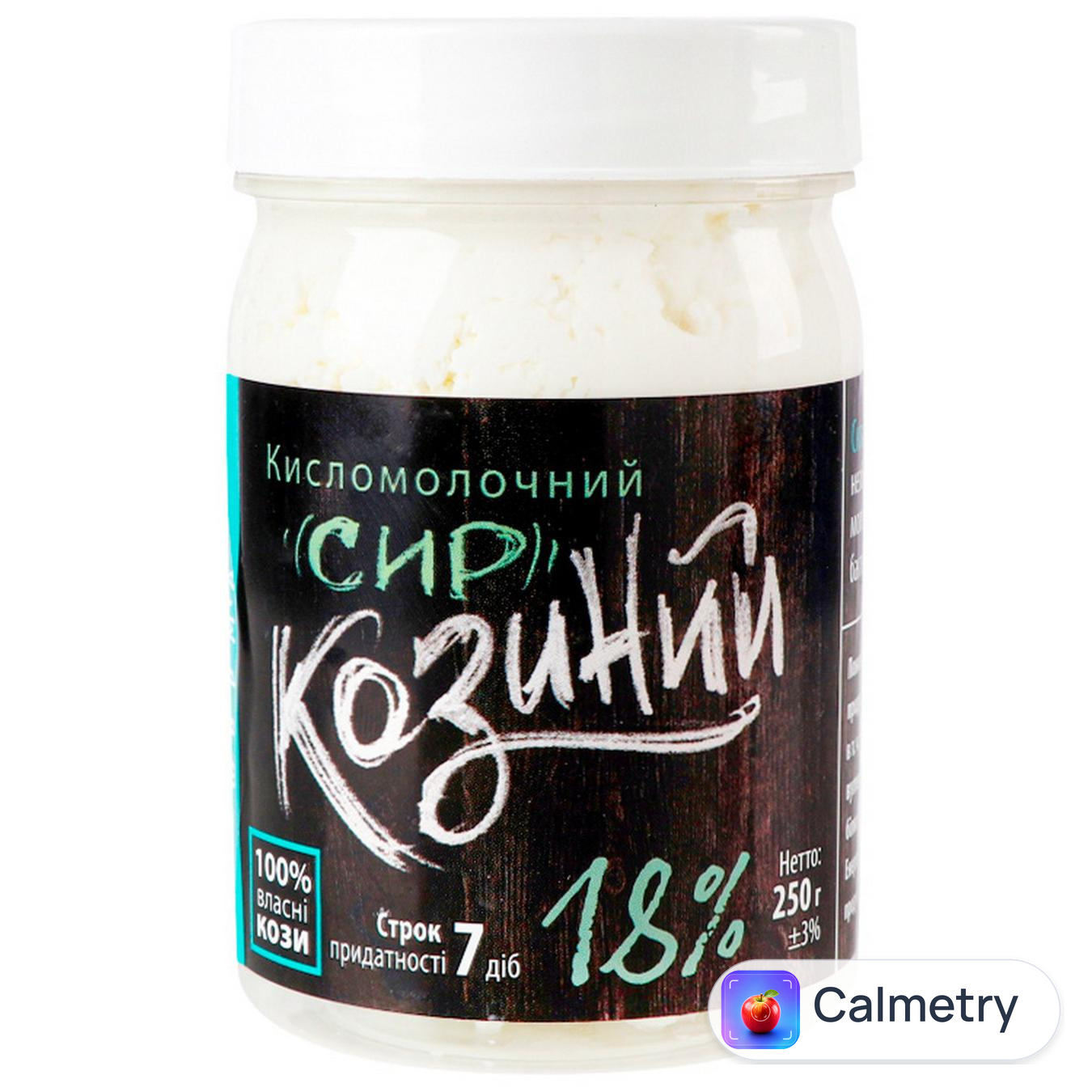 Сир кисломолочний Доообра Ферма козячий 18% 250г