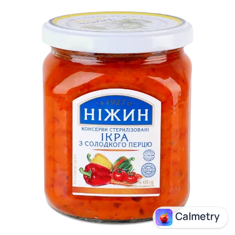 Ікра «Ніжин» з солодкого перцю