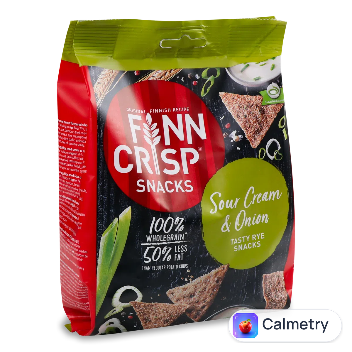 Хлібці Finn Crisp Sour Cream&Onion цільнозернові 150г