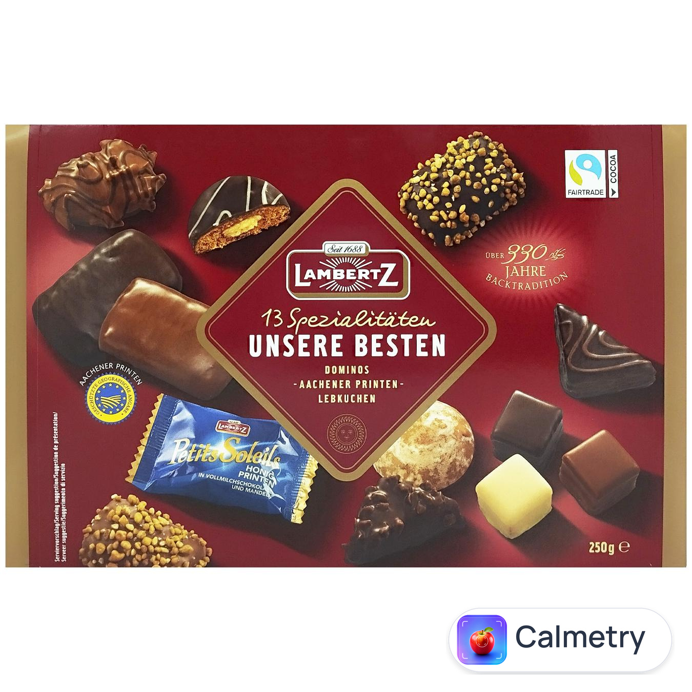Пряники Lambertz Unsere Besten асорті 250г
