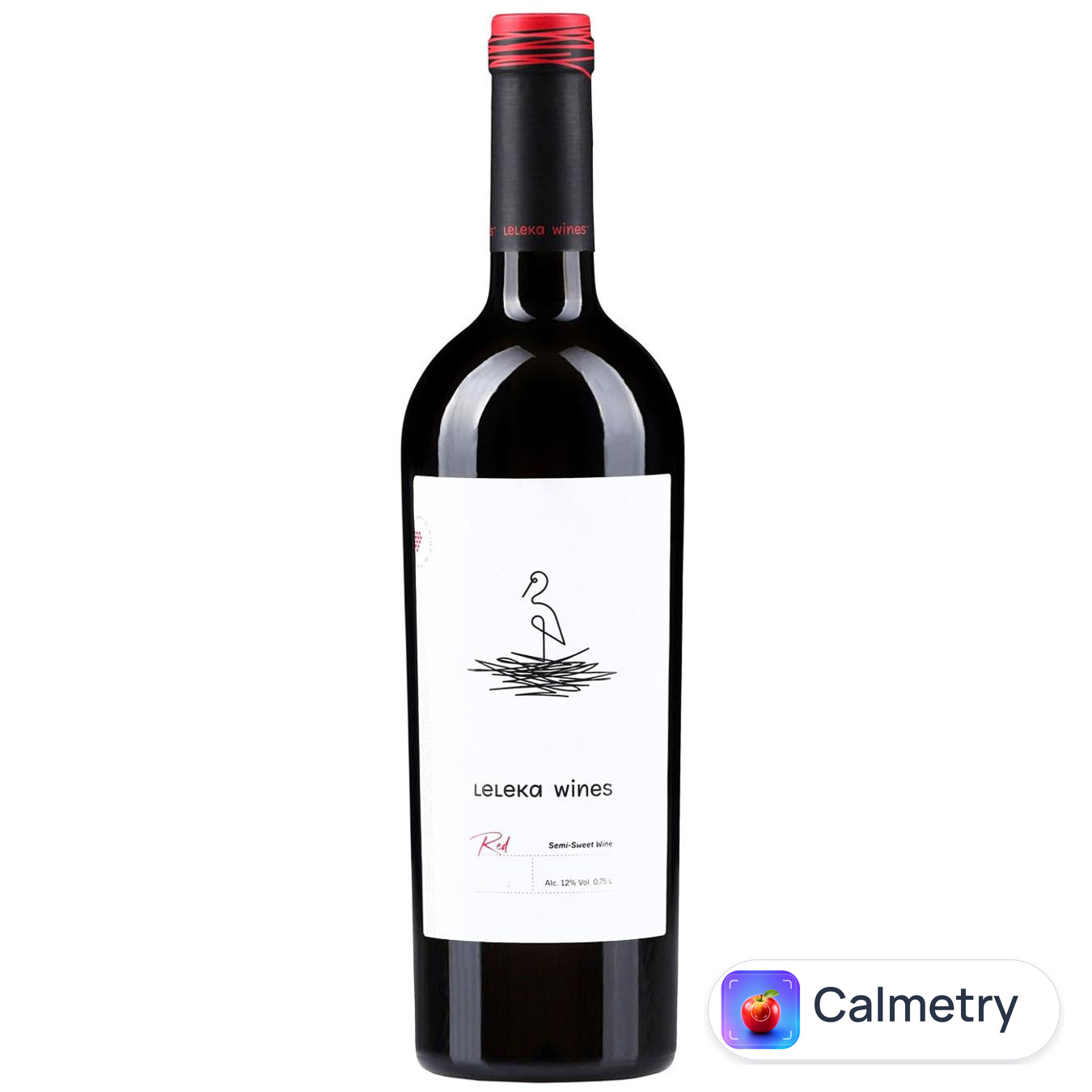 Вино Leleka Wines Red червоне напівсолодке 11,5% 0,75л — фото продукту