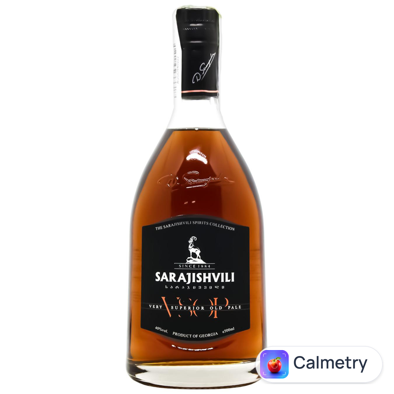 Бренді Sarajishvili VSOP 40% 0,5л — фото продукту