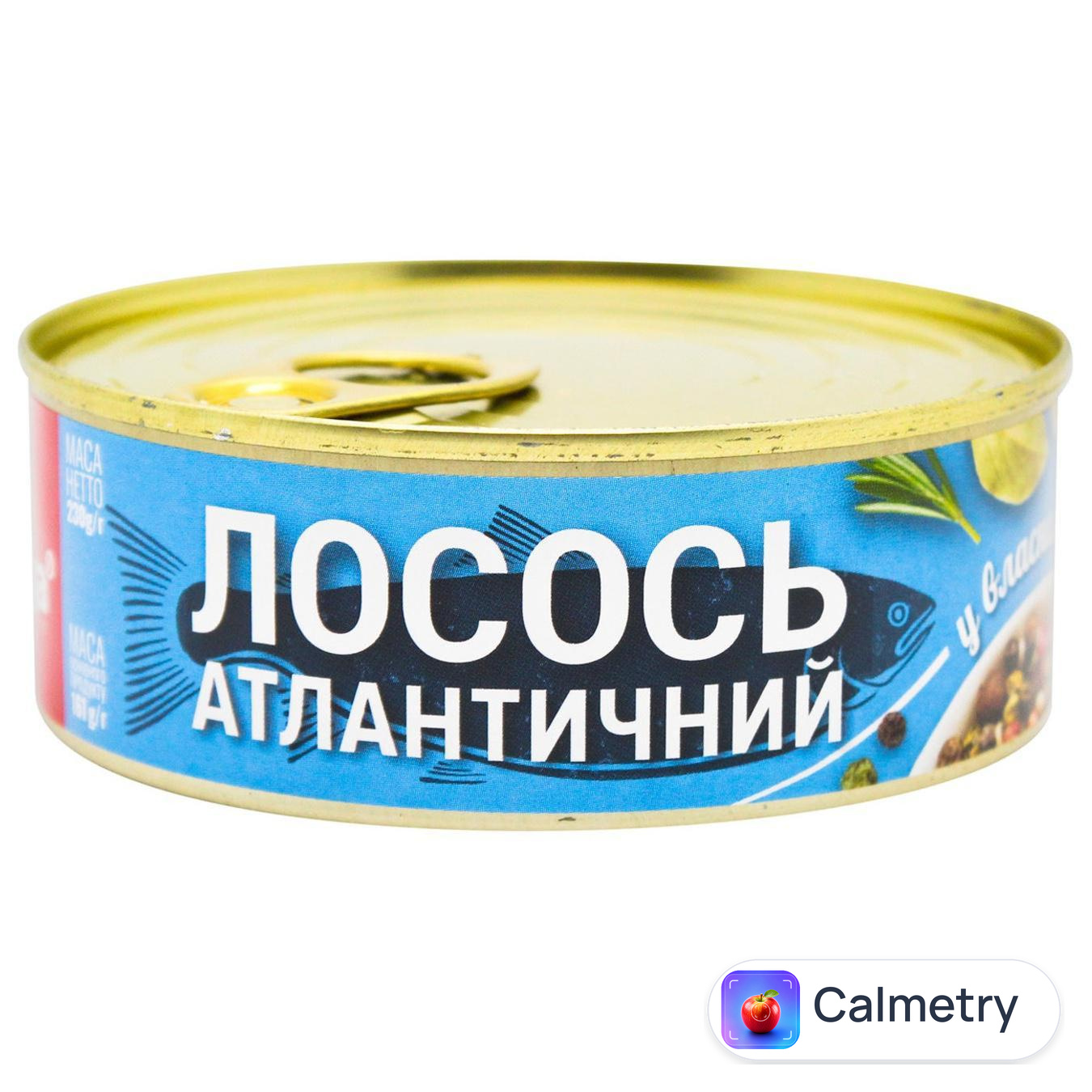 Лосось Banga RigaExtra Атлантичний у власному соку 230г