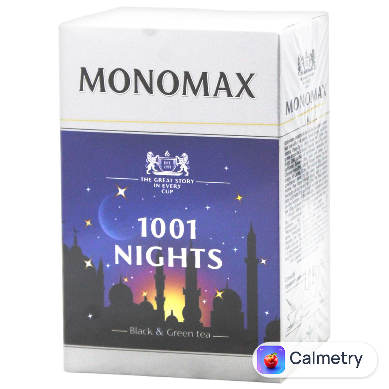 Чай чорний та зелений Monomax 1001 Nights листовий 80г