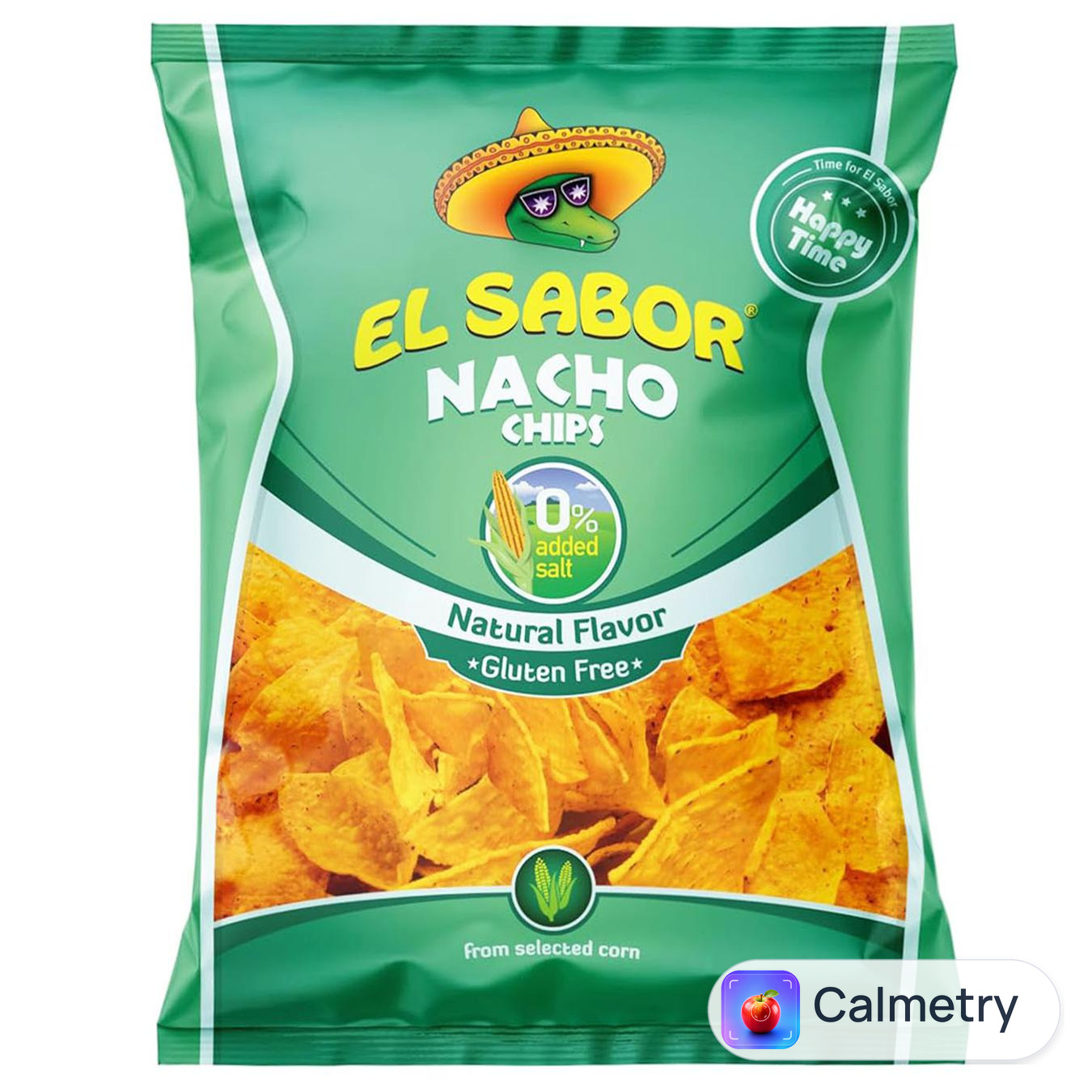 Чипси El Sabor Начос натуральний смак 100г — фото продукту