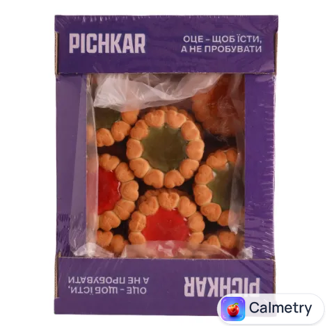 Печиво-сендвіч Pichkar Світлофор оздоблене