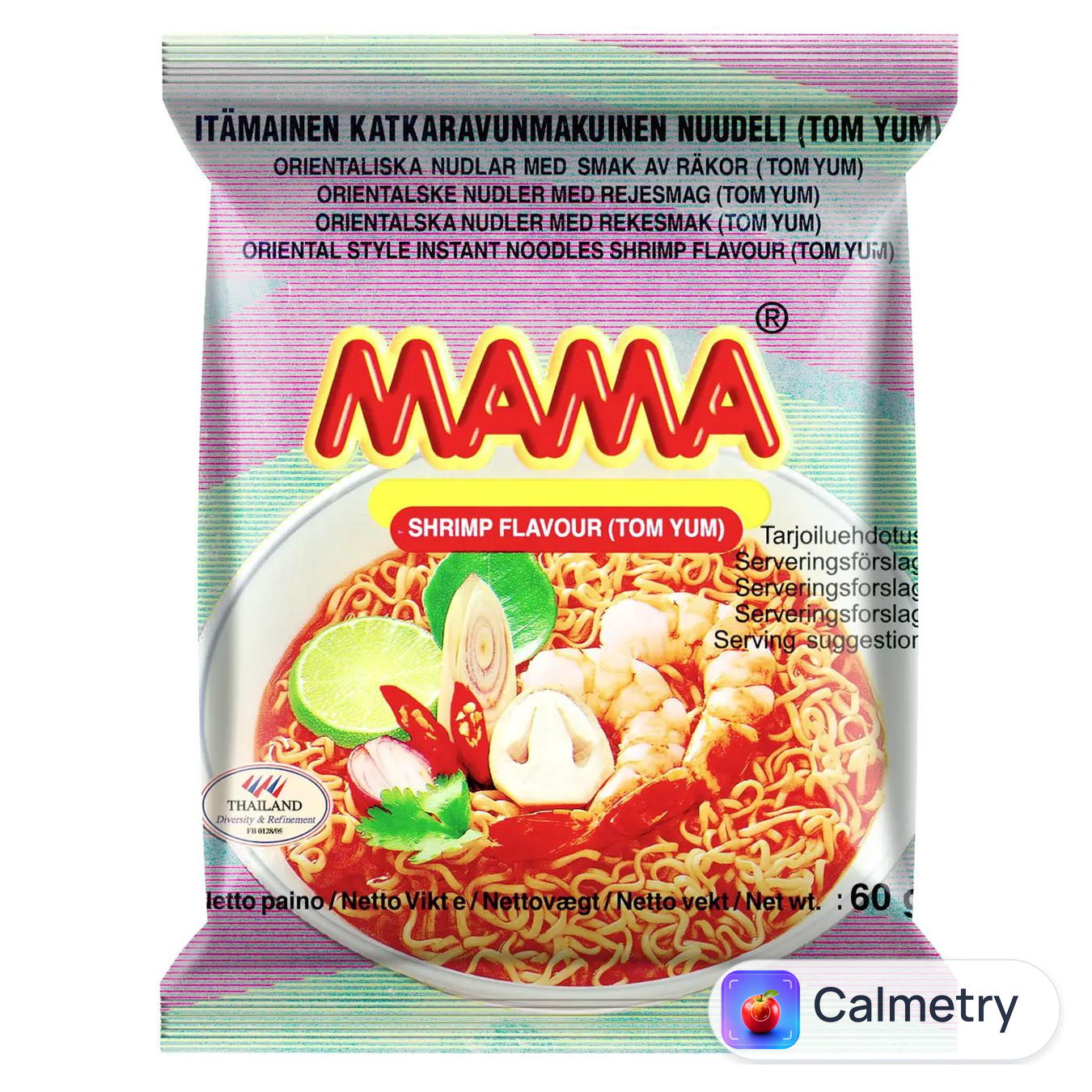 Локшина Mama Tom Yum швидкого приготування 60г Мама