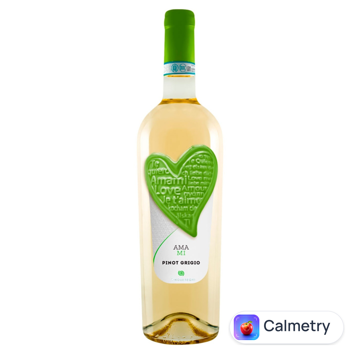 Вино Amami Pinot Grigio біле сухе 12% 0,75л