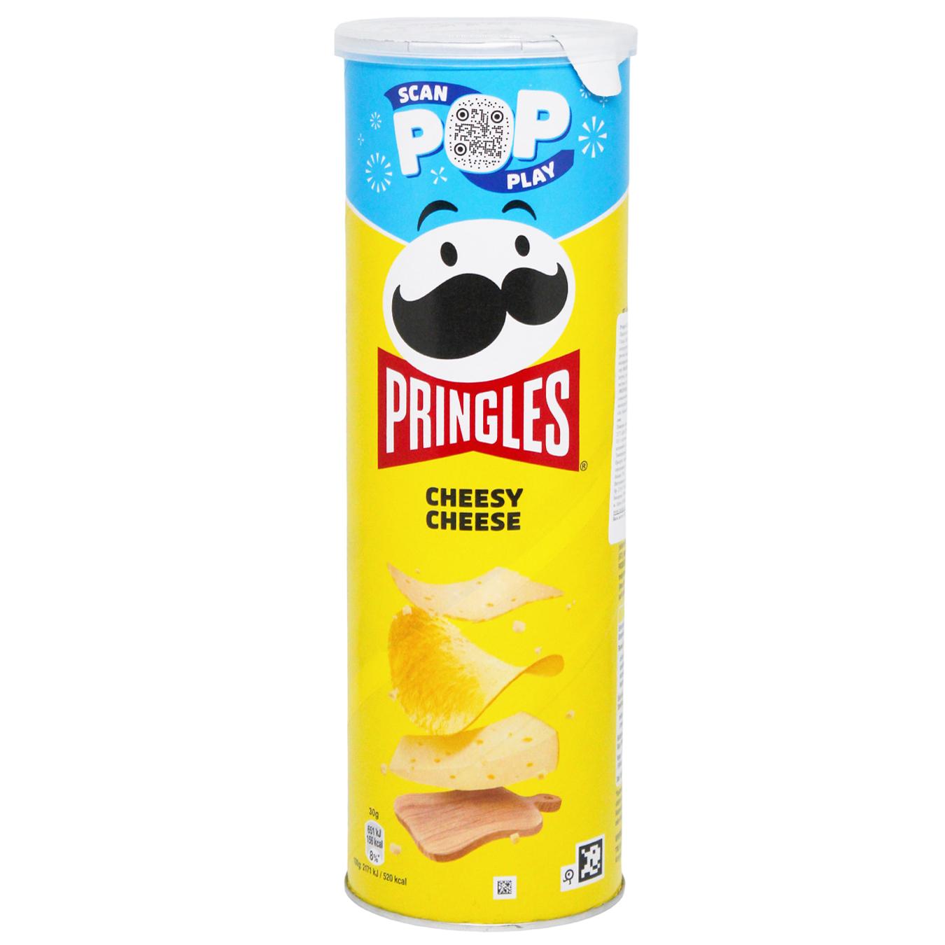 Чипси Pringles зі смаком сиру 165г — фото продукту