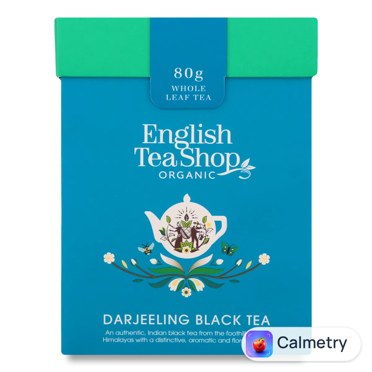 Чай чорний English Tea Shop Darjeeling органічний + ложка 80г