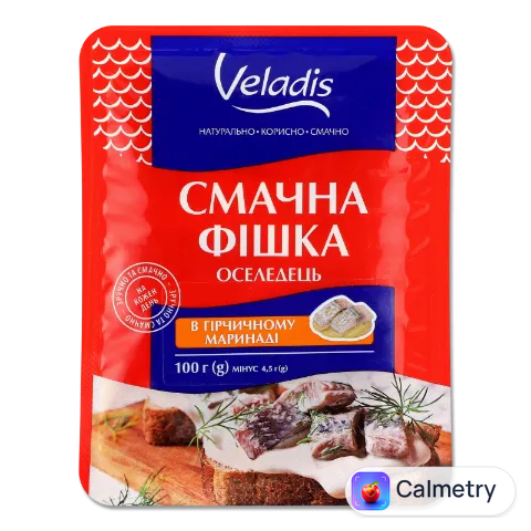 Оселедець Veladis Смачна фішка в гірчичн маринаді