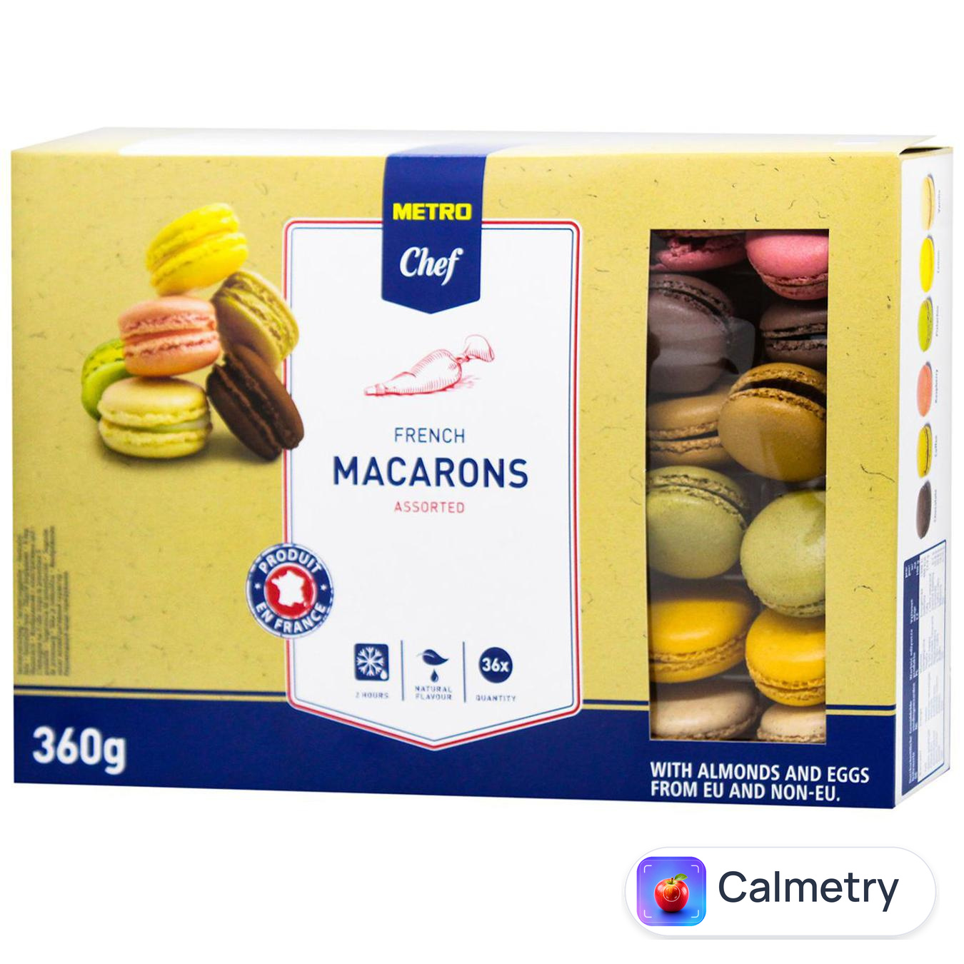 Макарон Metro Chef асорті 10г х 36шт — фото продукту