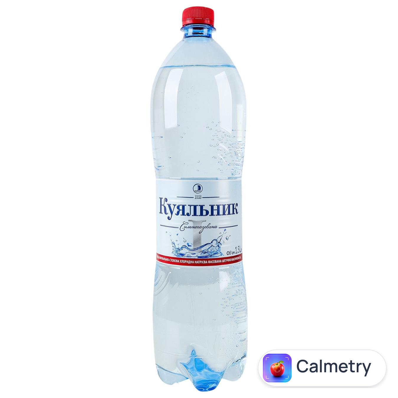 Вода мінеральна Куяльник сильногазована 1,5л