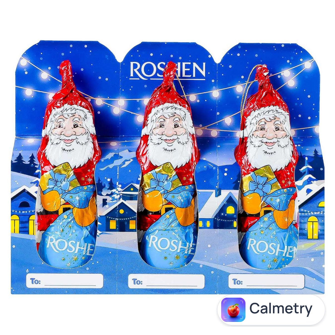 Шоколадні фигури Roshen Святий Миколай 60г
