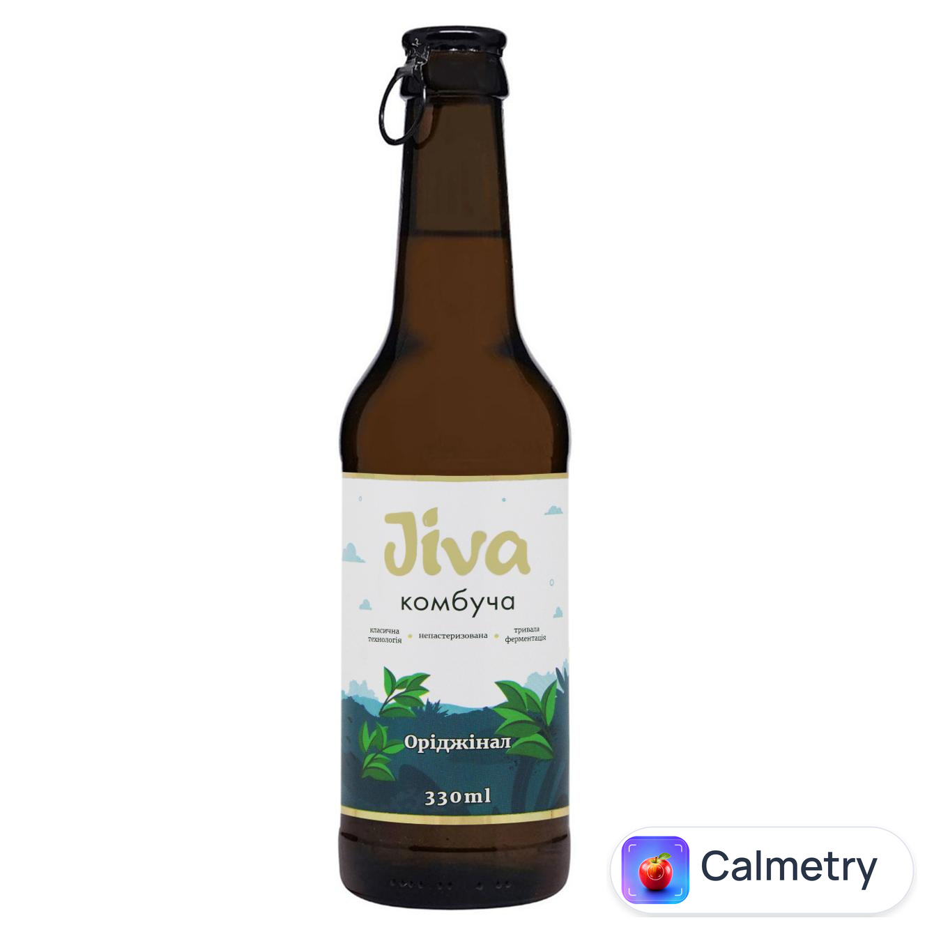 Комбуча Jiva Оріджінал 0,33л — фото продукту