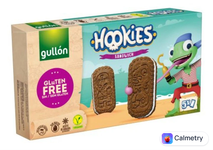 Печиво-сендвіч Gullon Sin Gluten Hookies Без глютену 230 г