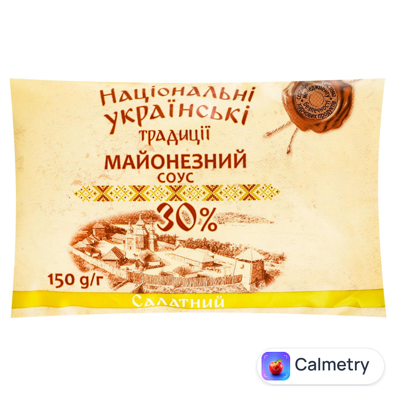 Майонезний соус Національні українські традиції Салатний 30% 150г