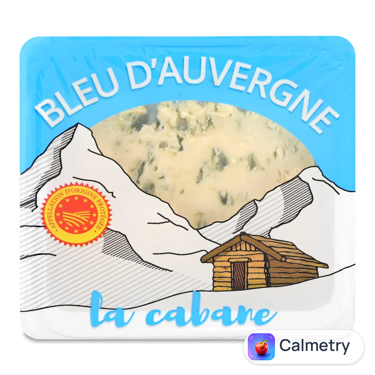 Сир La Cabane «Блю Д'Овернь» Laqueuille 52% 125г