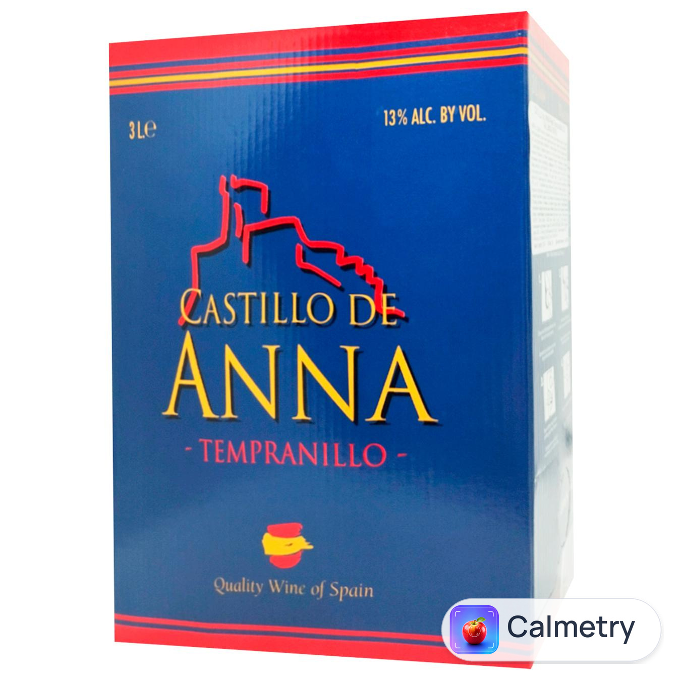 Вино Castillo de Anna Темпранільйо червоне сухе 13% 3л