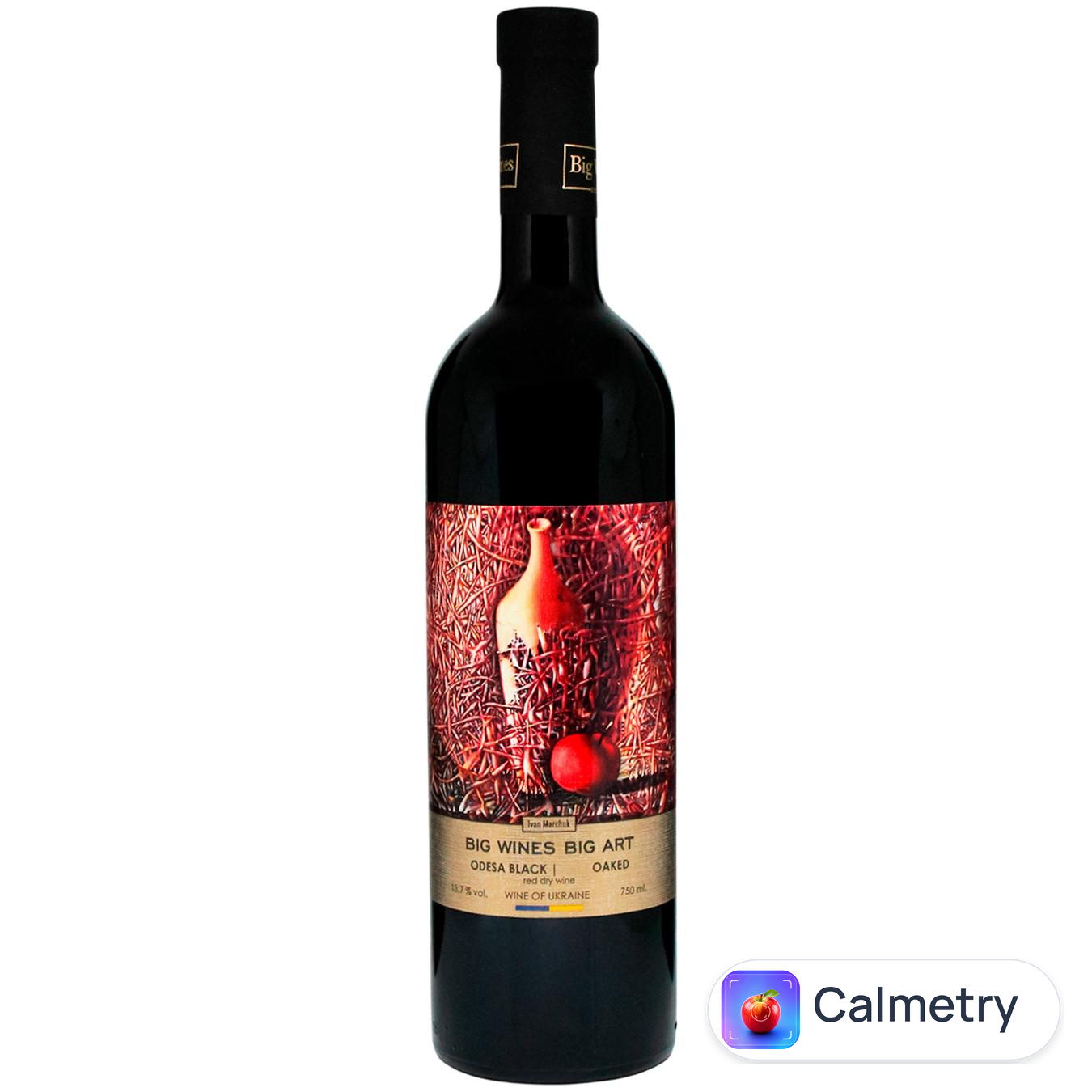 Вино Big Wines Big Art Odesa Black червоне сухе 13,7% 0,75л