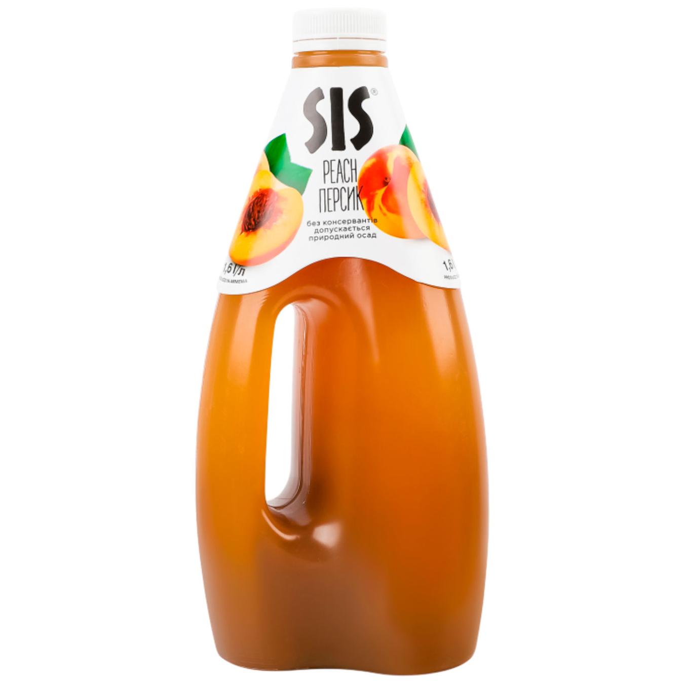 Нектар SIS персиковий 1,6л — фото продукту