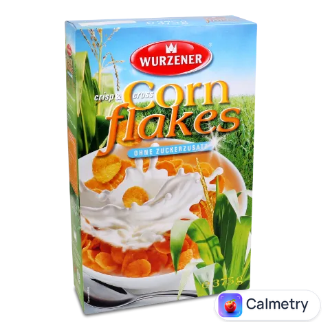 Пластівці кукурудзяні Wurzener без цукру