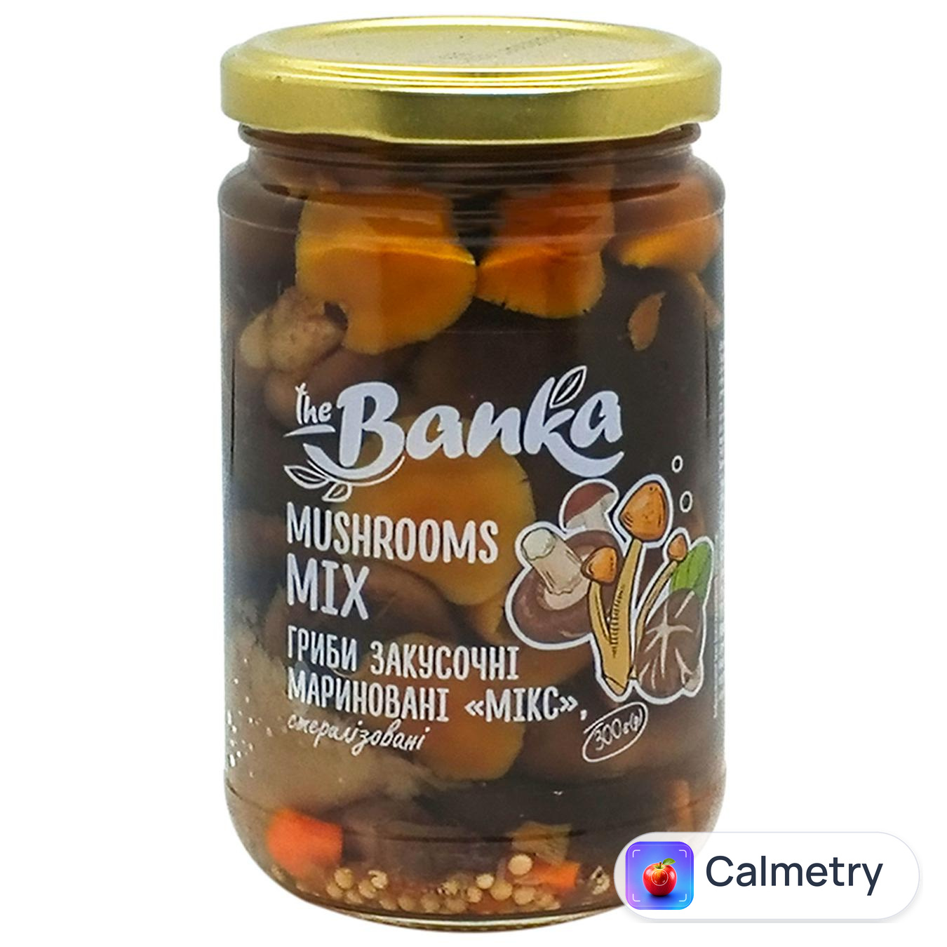 Гриби закусочні the Banka Мікс мариновані 300г — фото продукту