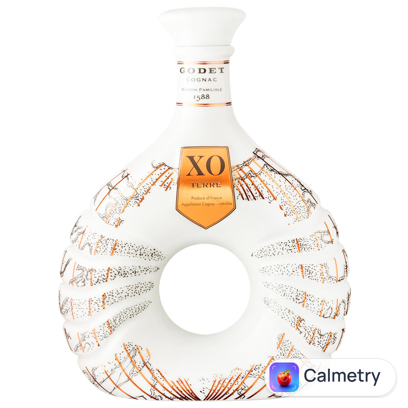 Коньяк Godet X.O. Terre Ceramic 40% 0,7л