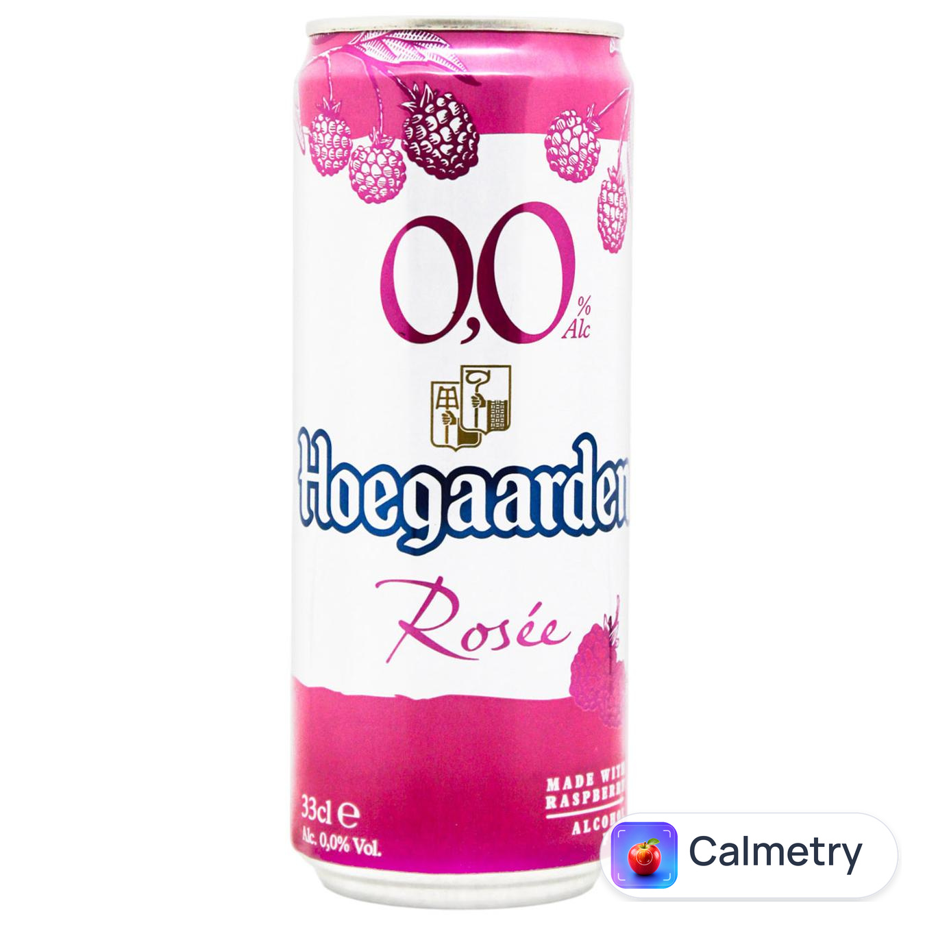 Пиво Hoegaarden Rosee світле зі смаком малини безалкогольне 0,33л — фото продукту