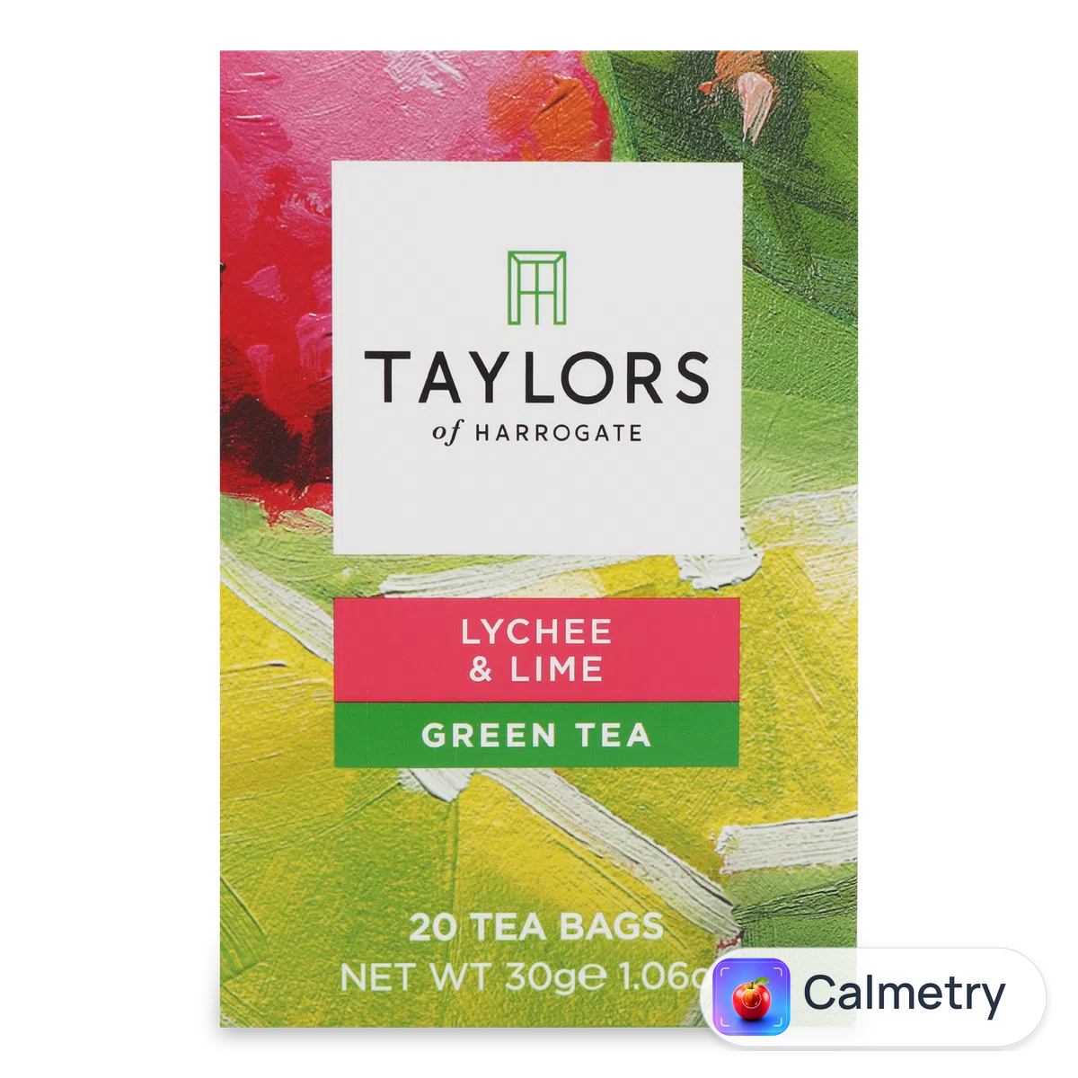 Чай зелений Taylors of Harrogate з лічі та лаймом 20*1,5г