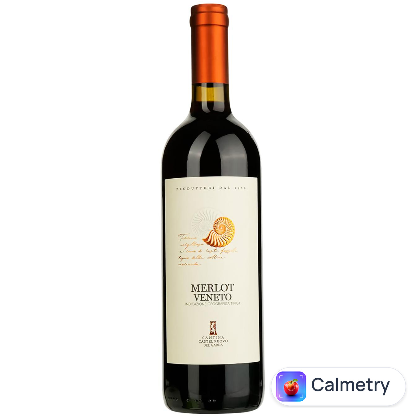 Вино Castelnuovo Merlot червоне сухе 12% 0,75л