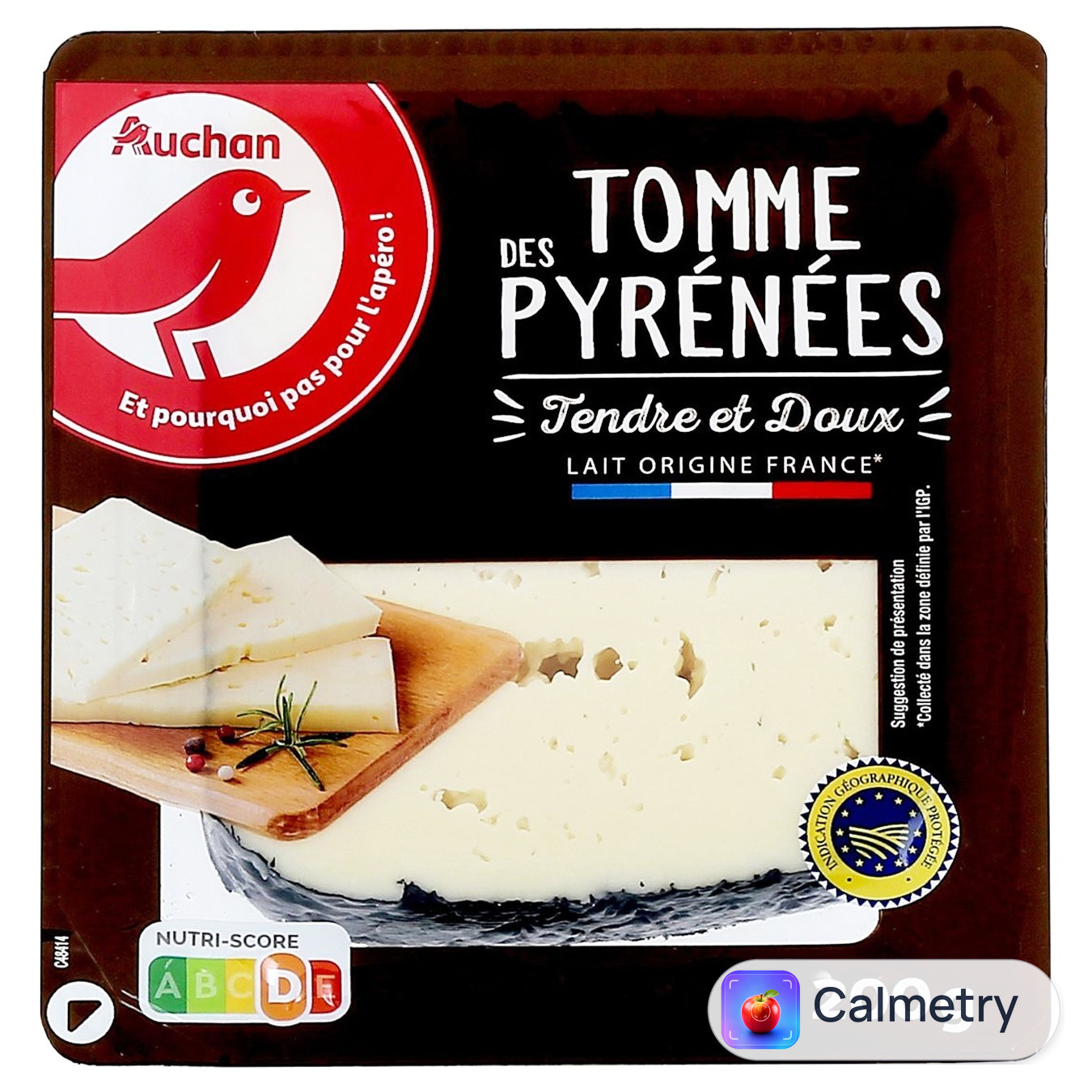 Сир Auchan Tomme des Pyrenees 200г
