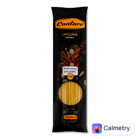 Вироби макаронні Cantare Linguine, 400г