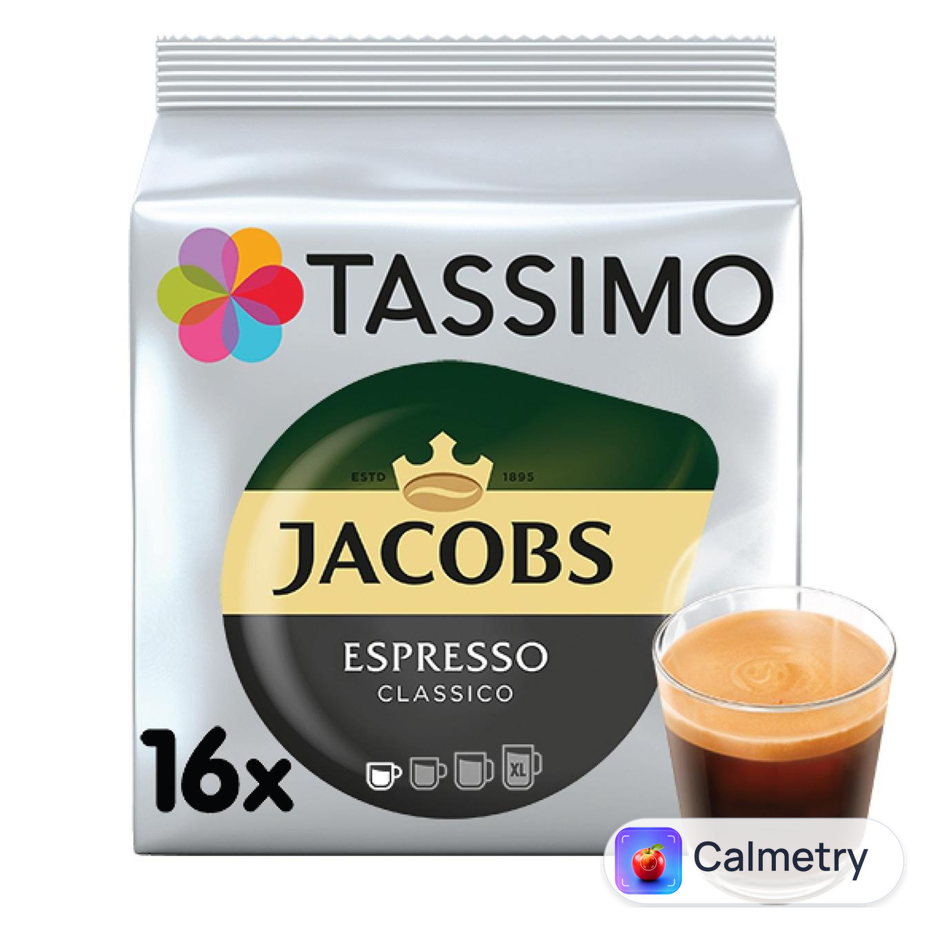 Кава в капсулах Jacobs Tassimo Espresso Classico 7,4г*16шт