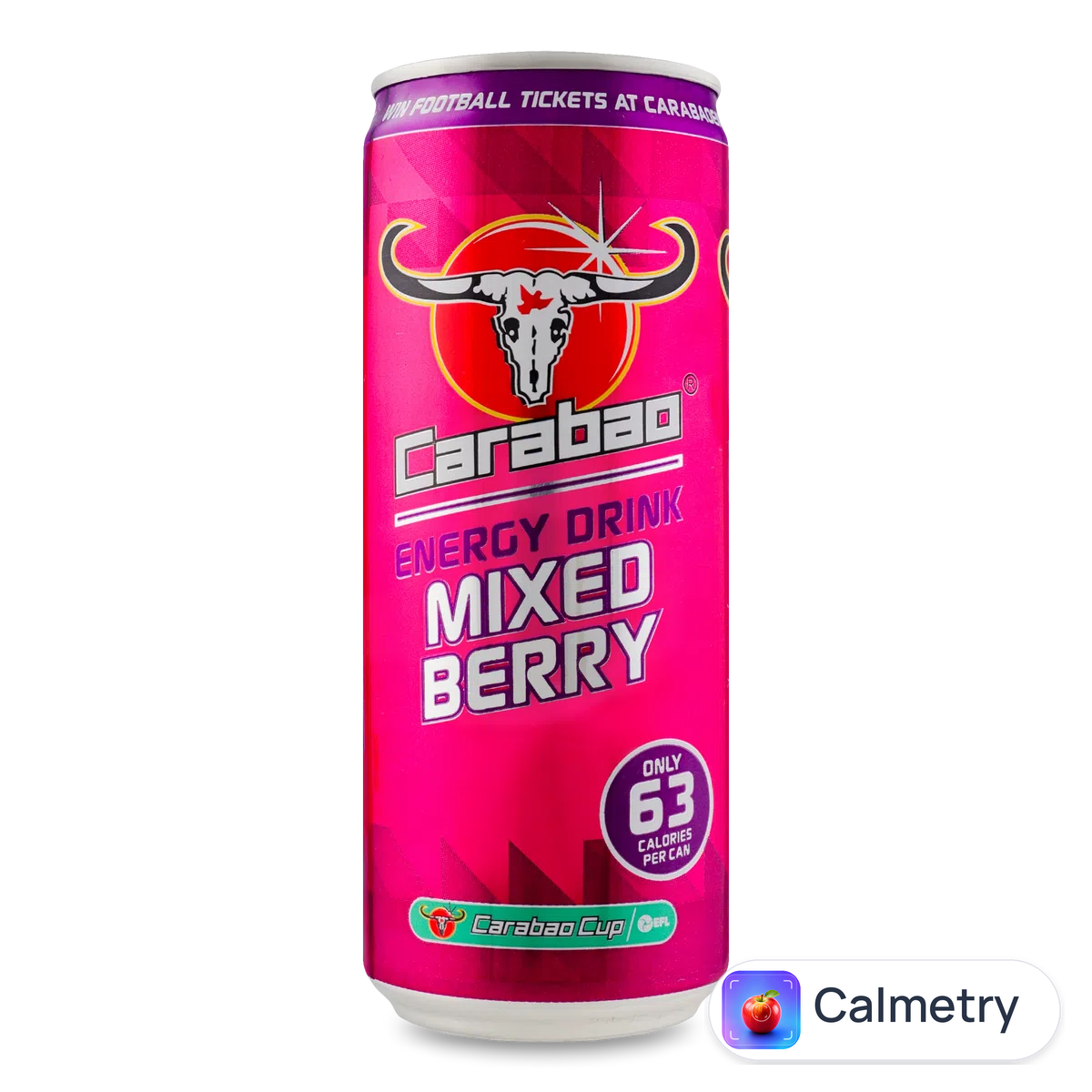 Напій енергетичний Carabao Mixed Berry безалкогольний 0,33л