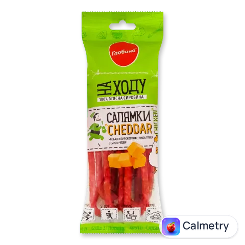 Ковбаски «Глобино» «На ходу» «Салямки» Cheddar chick с/к
