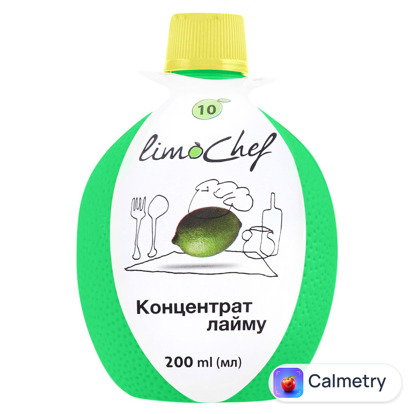 Сік LimoChef лайму концентрований 200мл — фото продукту
