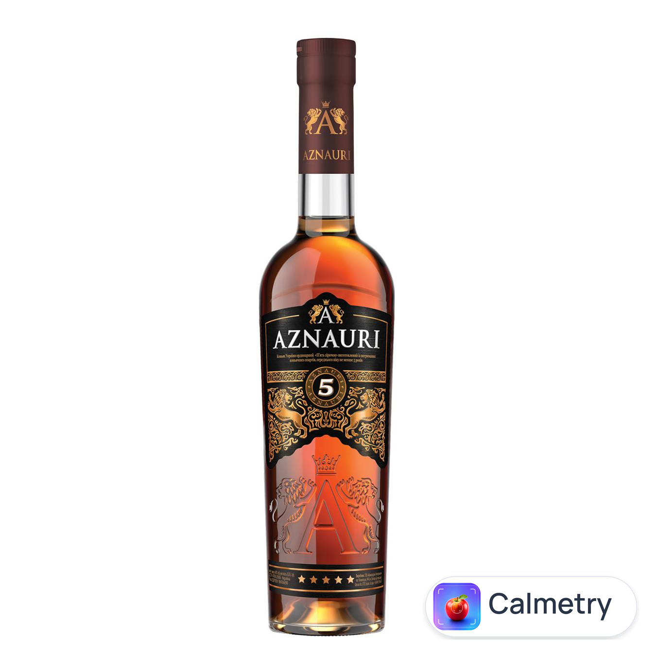 Коньяк України Aznauri 5 років 40% 0,35л