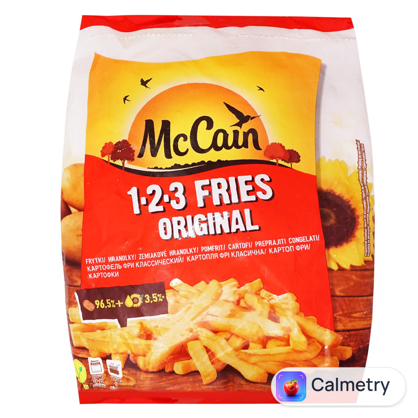 Картопля фрі McCain Original 1-2-3 Fries 750г — фото продукту