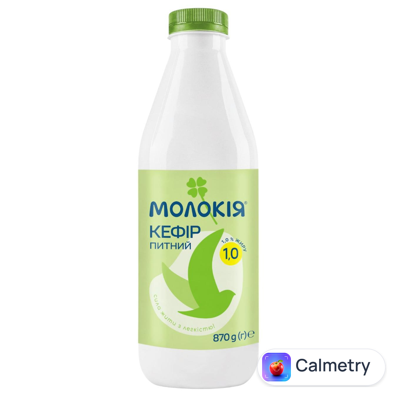 Кефір Молокія питний 1% 870г — фото продукту