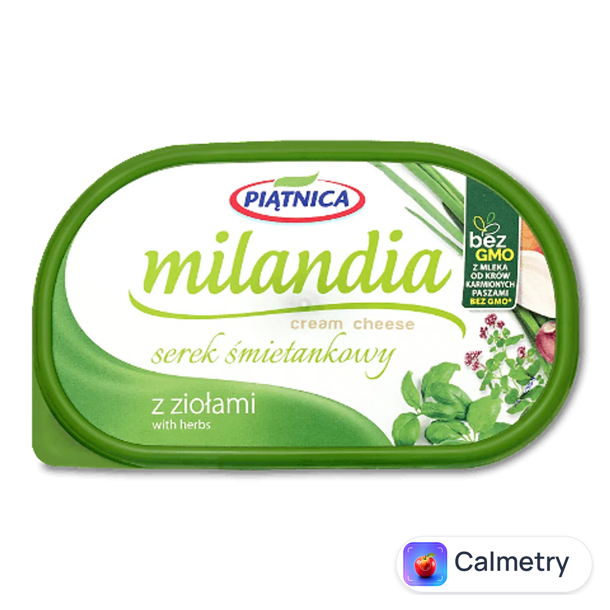 Сир Piatnica Milandia з травами 62% жиру, Польща 135г