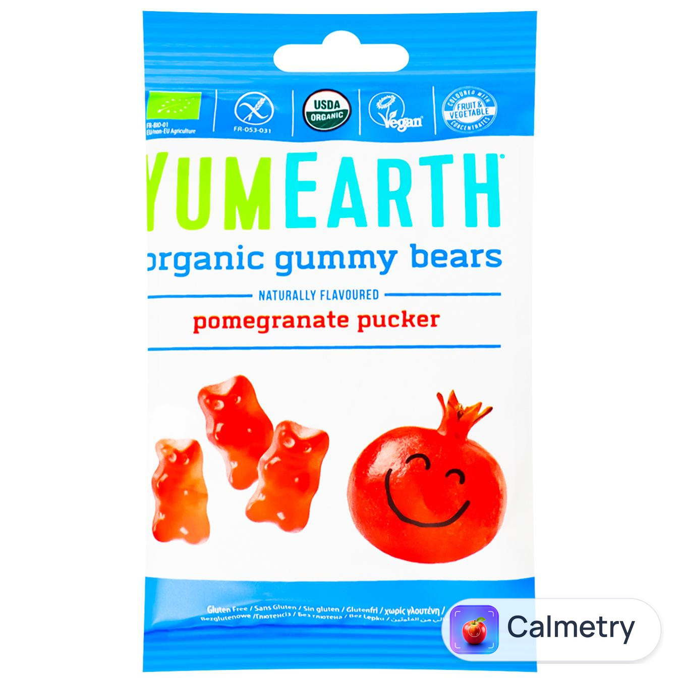 Цукерки YumEarth Гранат органічні 50г