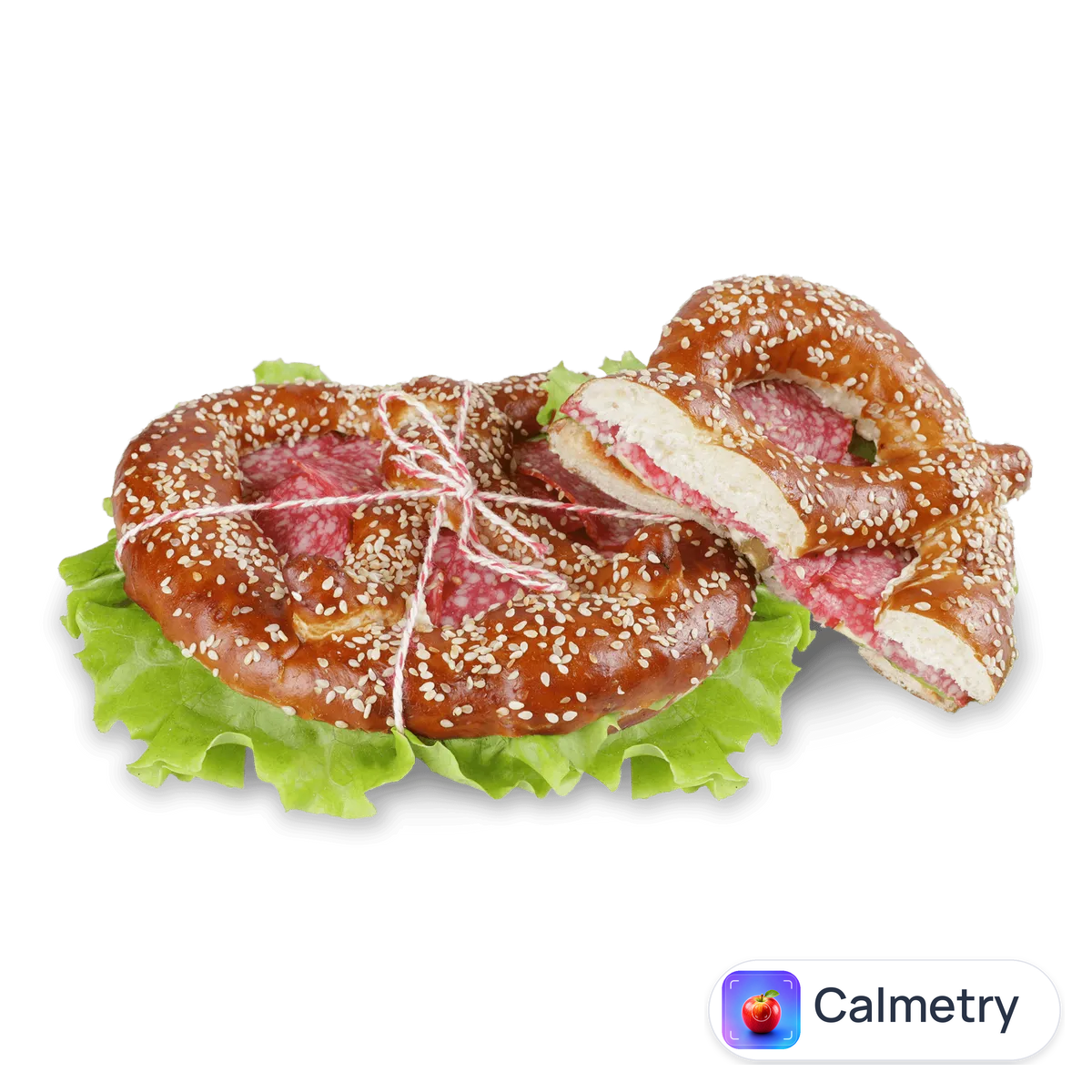Брецель з салямі 190г Крафтяр